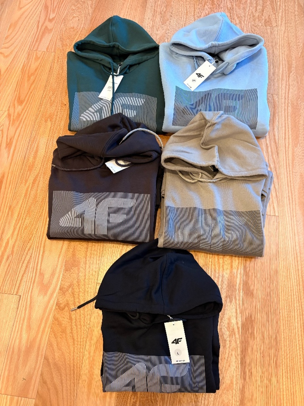 NWT 4F Motion Lab Performance Hoodie - Multiple Size and Colors